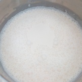 Porter doucement à ébullition le jus d'agrumes avec la crème liquide. Bring slowly to boill agrum juice and cream